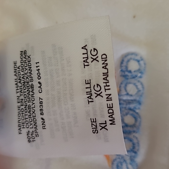 NEW Tennessee Adidas Vintge UT Lady Vols Tennis Skirt Orange White Logo Split XL - Picture 10 of 13